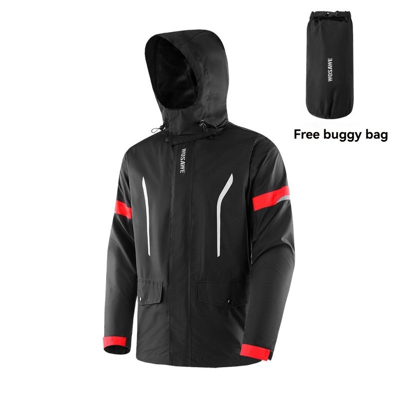 Outdoor cycling rain suit