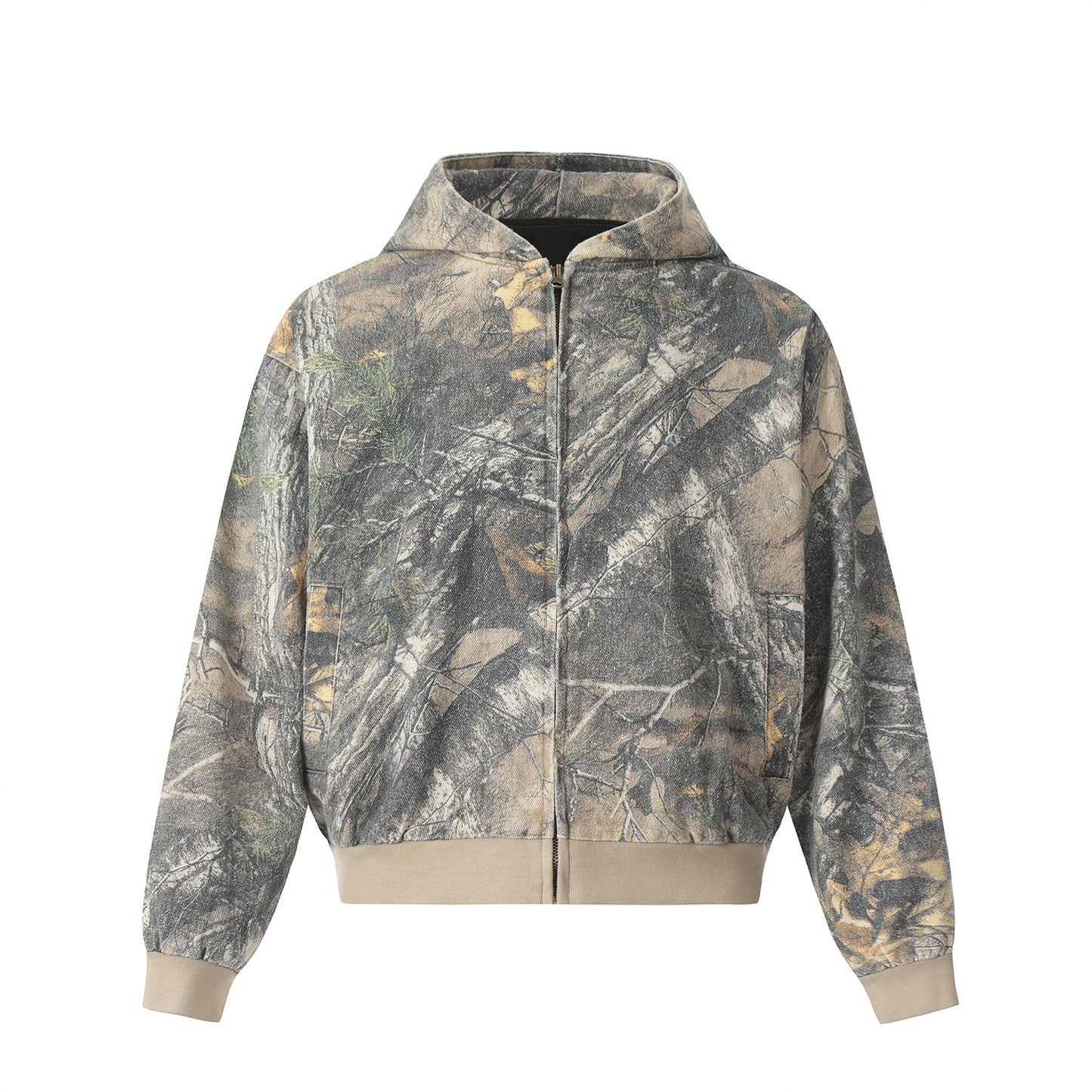 Camouflage Hooded Jacket