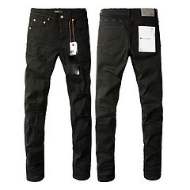 Slim Fit Jeans with Hood