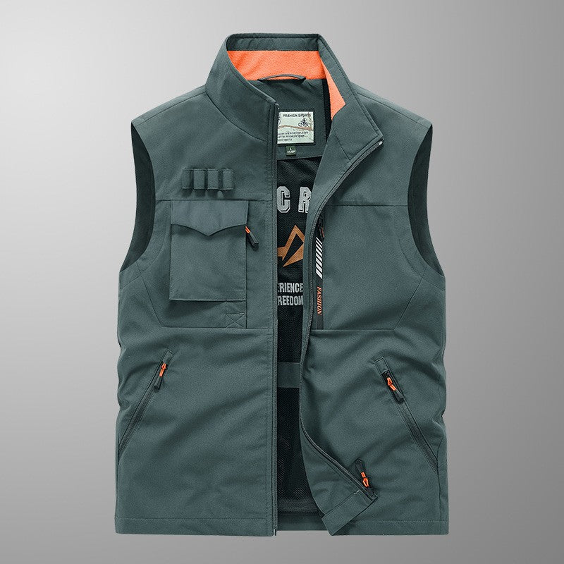 Outdoor quick-drying vest