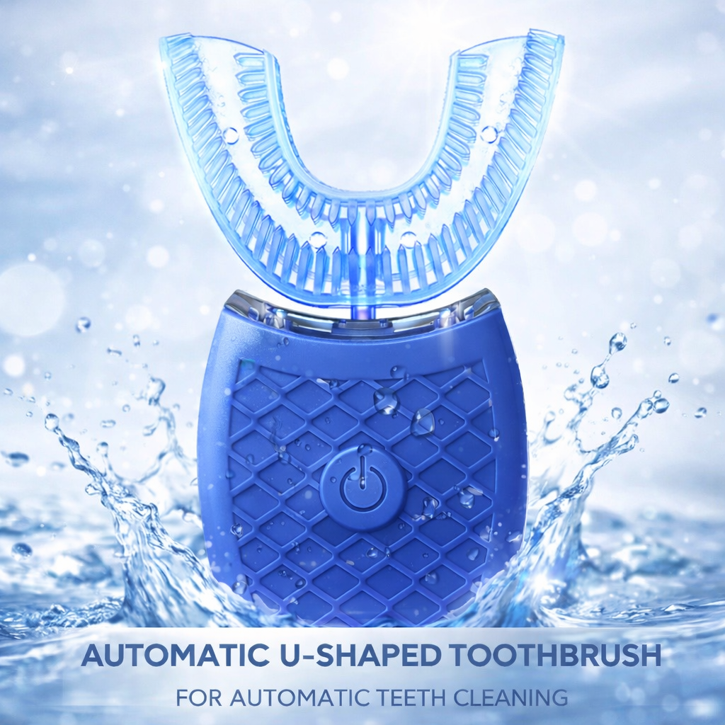 U-shaped electric toothbrush