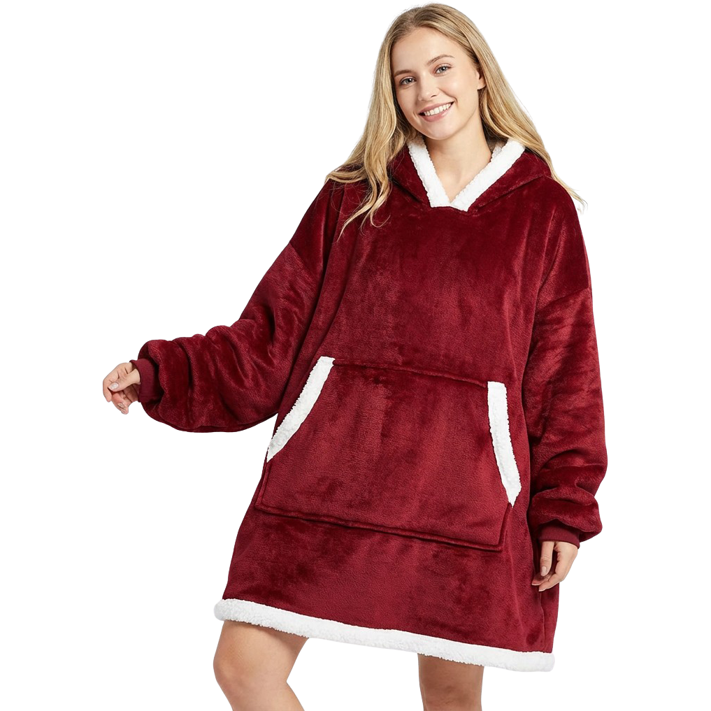 VÄRMELI casual warm robe-blanket