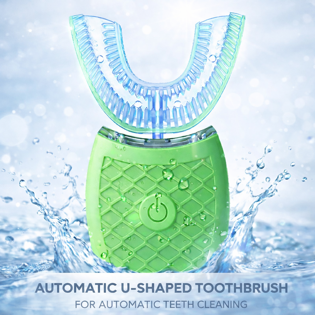 U-shaped electric toothbrush